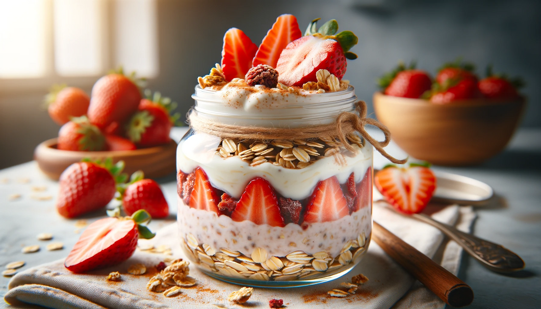 Strawberry Crunch Overnight Oats – naturesturn.com