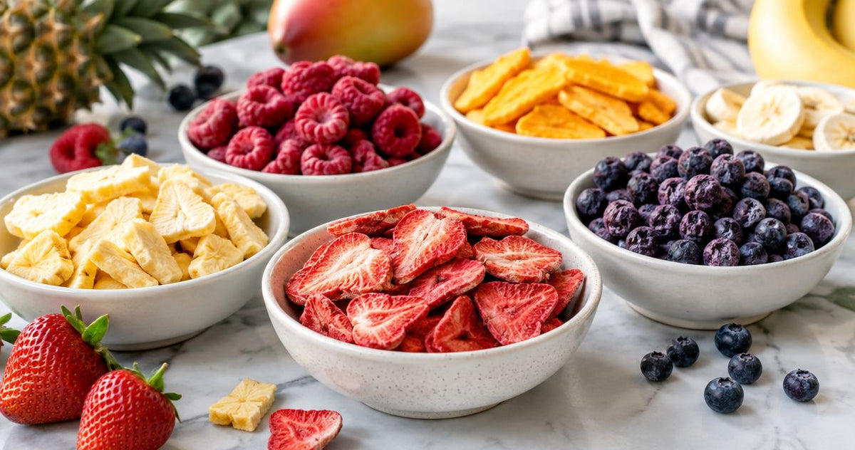 Best freeze-dried fruit flavors, ranked from tart to sweet