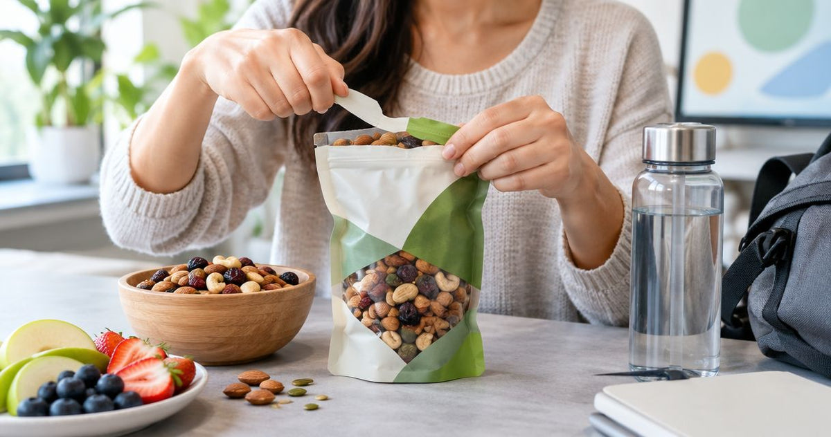 How to choose healthy packaged snacks with easy-open bags