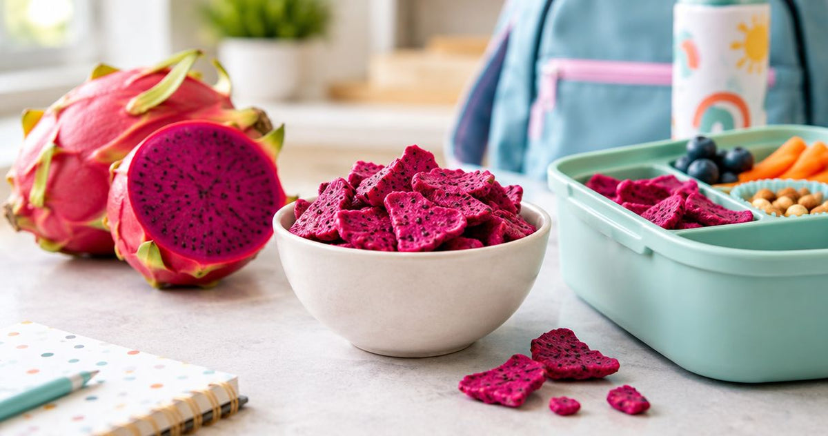 Freeze-dried dragon fruit for school snacks: a parent's guide