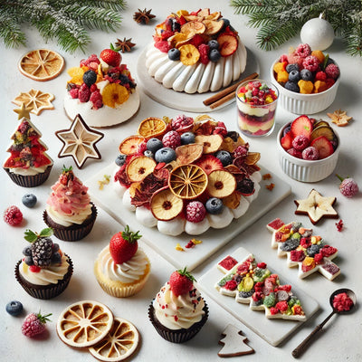 5 Christmas Dessert Recipes with Nature’s Turn Freeze-Dried Fruit Crisps