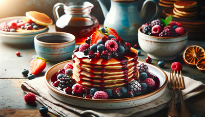 Mixed Berry Compote for Pancakes