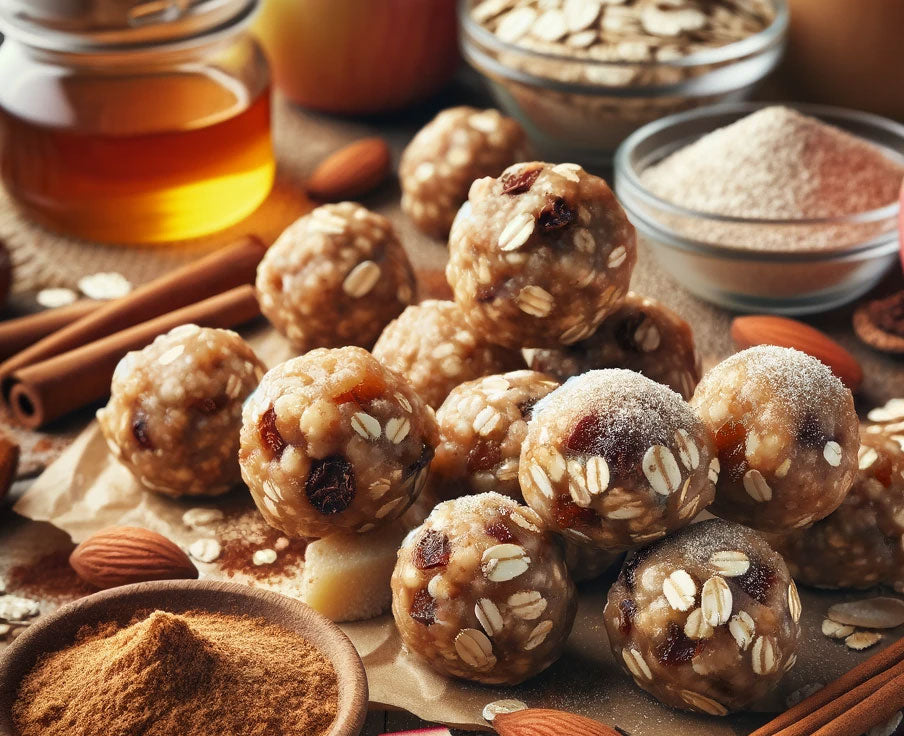 Apple Cinnamon Energy Bites