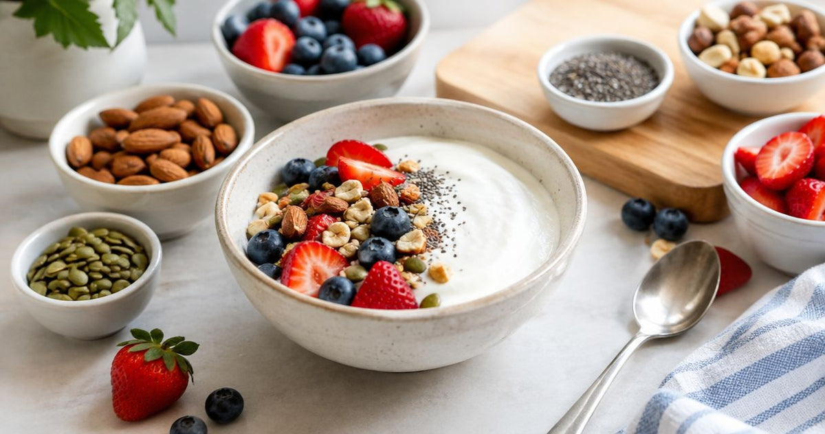 How to pair no added sugar snacks with plain yogurt
