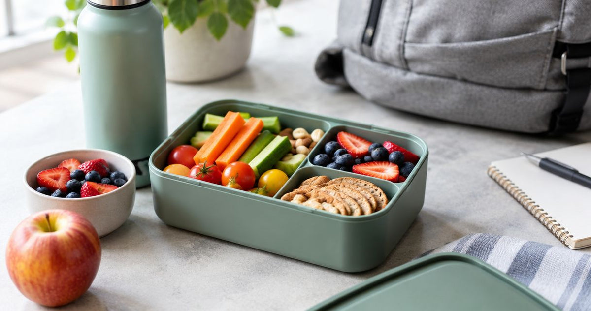 Healthy lunchbox snacks for days without a fridge