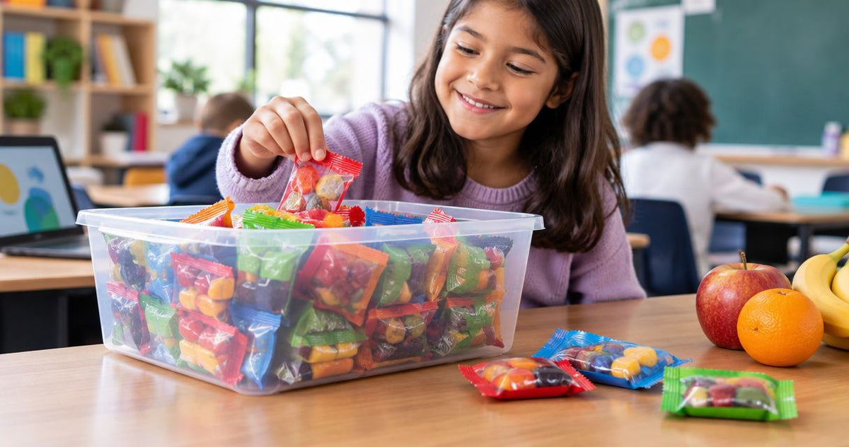 Best individually wrapped fruit snacks for classroom supply donations