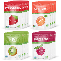 Freeze-Dried Fruit Crisps - SOUR Variety Pack (0.53oz) Pack