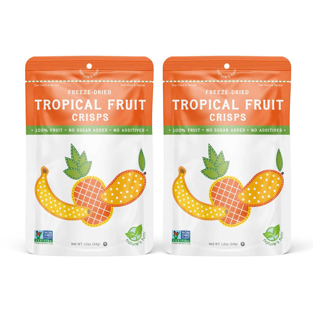 Freeze-Dried Tropical Fruit Crisps – naturesturn.com
