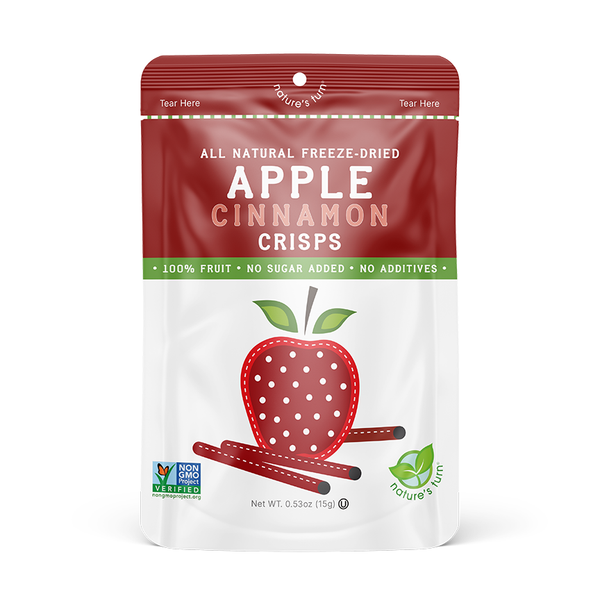 Freeze-Dried Apple Cinnamon Crisps – naturesturn.com