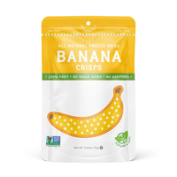 Nature's Turn Freeze-Dried Banana Crisps - Front of Package