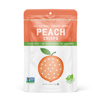 Nature's Turn Freeze-Dried Peach Crisps - Front of Package