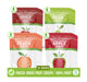544g - 4 of each flavor - 34g (1.20oz) - 16-PACK
