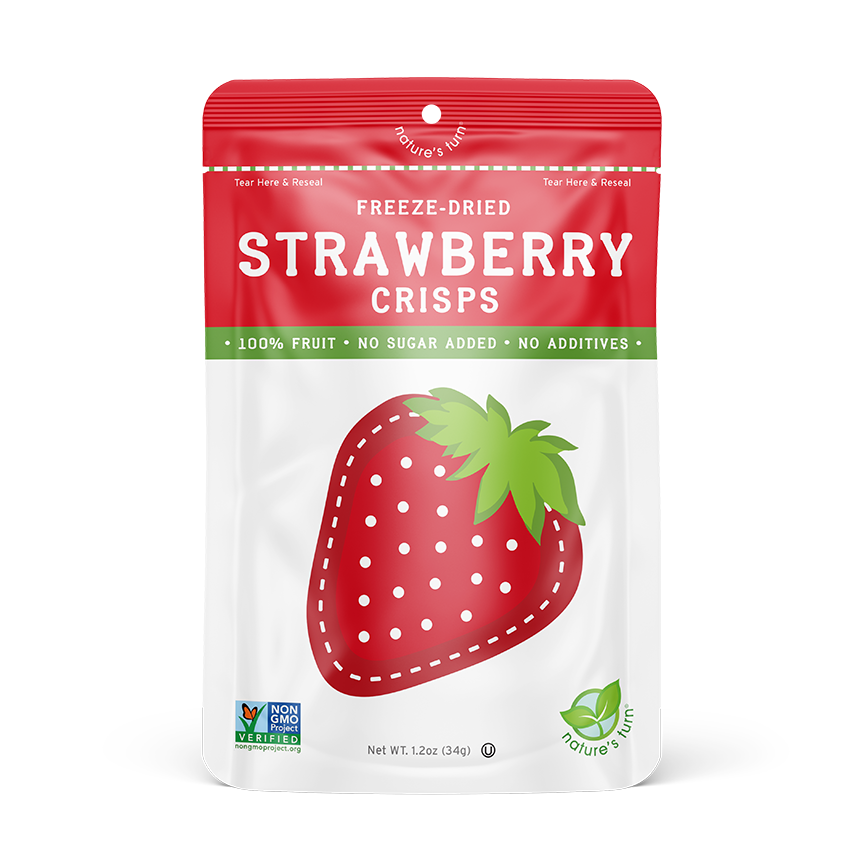 Freeze-Dried Strawberry Crisps – naturesturn.com