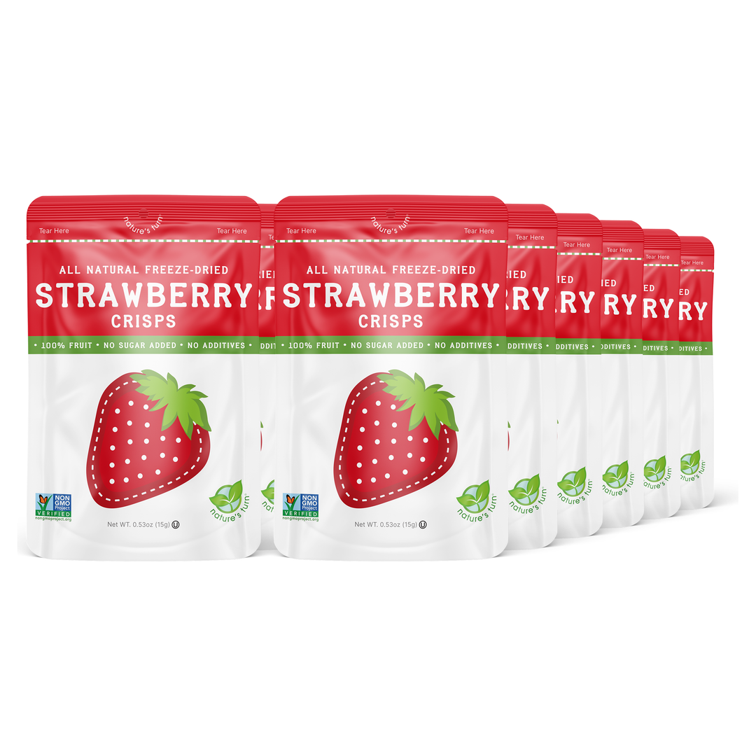 Freeze-Dried Strawberry Crisps – naturesturn.com