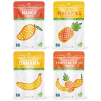 Freeze-Dried Fruit Crisps Tropical Variety Pack (1.20oz) 4-Pack