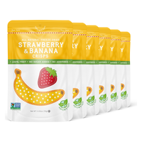 Freeze-Dried Strawberry & Banana Crisps