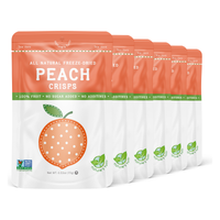 Freeze-Dried Peach Crisps