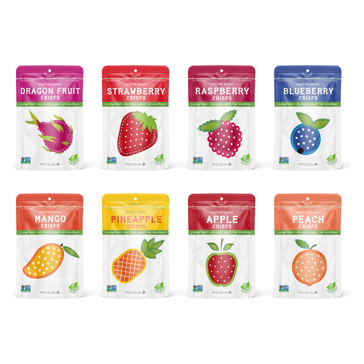 Nature's Turn Freeze-Dried Fruit Crisps Superfruit Variety Pack - Product Image 4